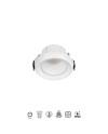 TAMPA * EMPOTRABLE IP65 8W CCT  BLANCO